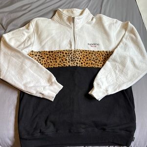 ❌❌❌SOLD ❌❌❌Supreme Half-zip